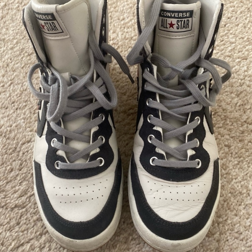 Converse All Star fast break sneakers, size 7,5.